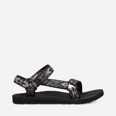 Teva Original Universal - Women's Teva Hiking Sandals - Black / Multicolor | India (SRIN28796)